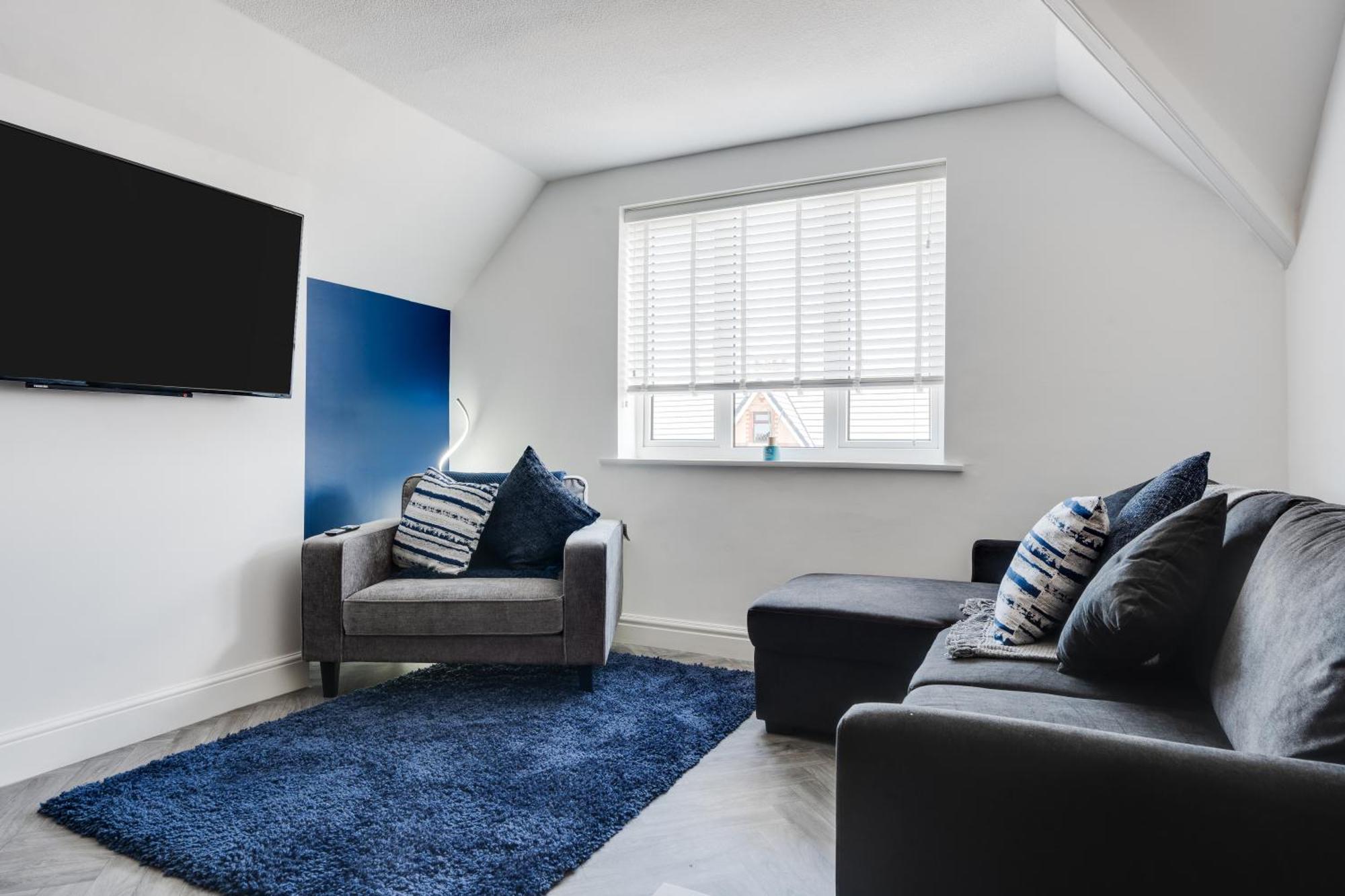 St David'S - Stylish 2 Bed Apartment, Free Parking, Close To Beach Lytham St Annes Exterior photo